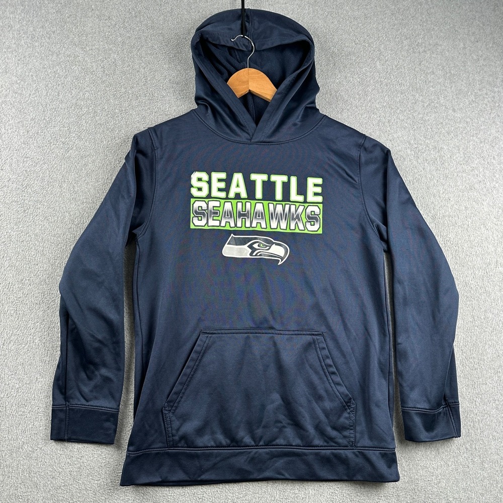 Seattle Seahawks Hoodie Youth XL Blue NFL Football Team Apparel